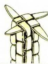 Китайский узел из кожи, фото Китайский узел из кожи, фото