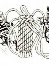 Коронный узел, или "Венок", фото Коронный узел, или "Венок", фото