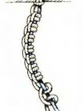 Узлы из двух нитей. Узел "Фриволите" Узлы из двух нитей. Узел "Фриволите"