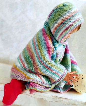 Мягкое пончо, фото Мягкое пончо, фото