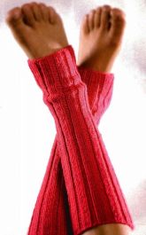 Ярко-розовые гетры