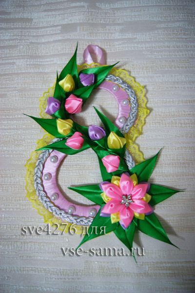 Мастер-класс - Подвеска 8 марта, 7 Мастер-класс - Подвеска 8 марта, 7