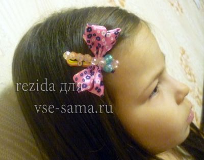 Мастер класс - Заколка Стрекоза, 11 Мастер класс - Заколка Стрекоза, 11