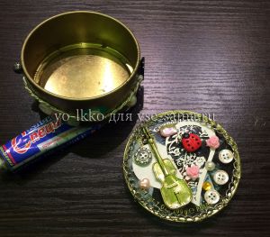 МК - Декор баночки для мелочей, 2 МК - Декор баночки для мелочей, 2