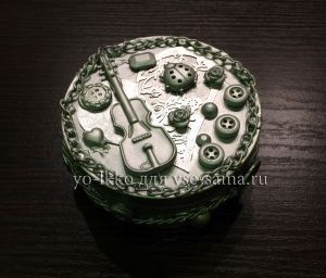 МК - Декор баночки для мелочей, 3 МК - Декор баночки для мелочей, 3