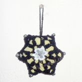 Кружевные игрушки на елочку крючком Кружевные игрушки на елочку крючком