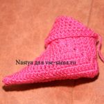 МК - Пинетки-башмачки крючком, 10 МК - Пинетки-башмачки крючком, 10
