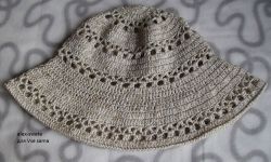 МК - Женская панамка крючком К морю, фото МК - Женская панамка крючком К морю, фото
