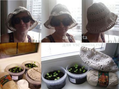 МК - Женская панамка крючком К морю, фото 2 МК - Женская панамка крючком К морю, фото 2