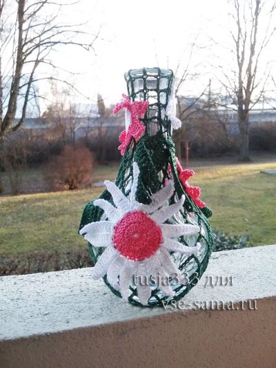 Мастер-класс - Цветочная вазочка, фото 6 Мастер-класс - Цветочная вазочка, фото 6