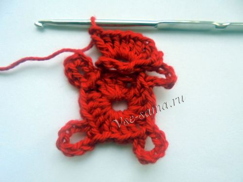 Необычный цветочек крючком, фото 10 Необычный цветочек крючком, фото 10