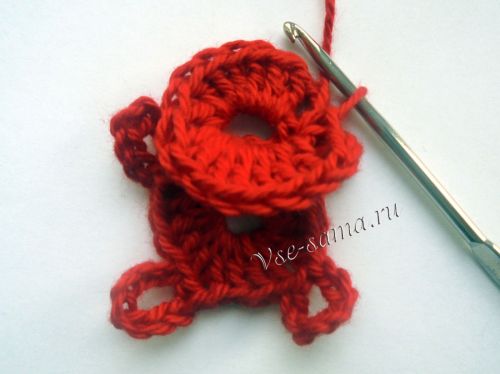 Необычный цветочек крючком, фото 11 Необычный цветочек крючком, фото 11