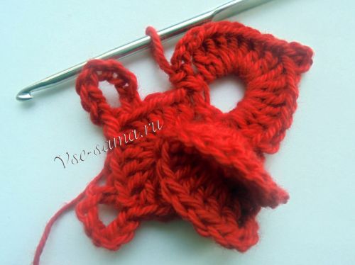 Необычный цветочек крючком, фото 15 Необычный цветочек крючком, фото 15