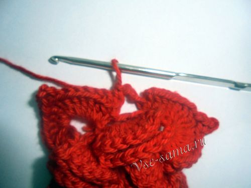 Необычный цветочек крючком, фото 18 Необычный цветочек крючком, фото 18