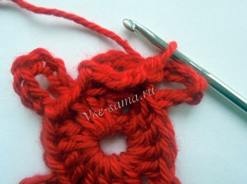 Необычный цветочек крючком, фото 8 Необычный цветочек крючком, фото 8