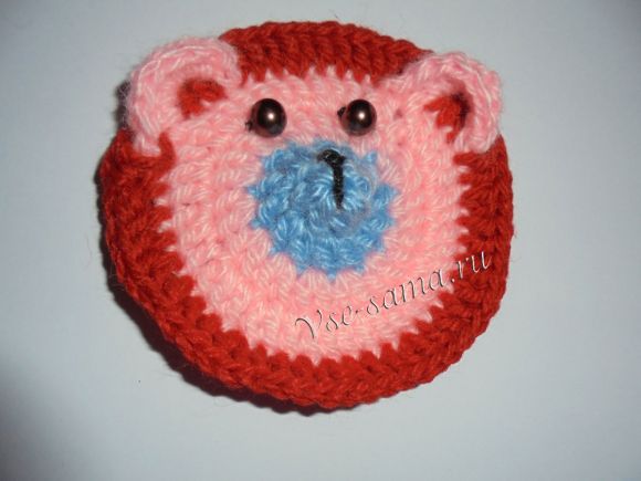 Вяжем мордочку зверюшки-10 Вяжем мордочку зверюшки-10