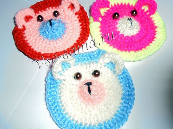 Вяжем мордочку зверюшки-11 Вяжем мордочку зверюшки-11