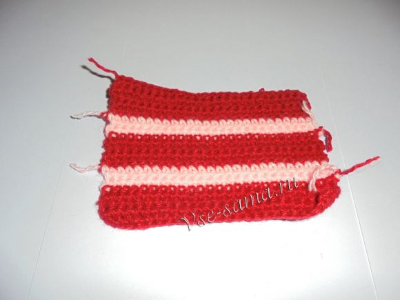 Вертикальные корзиночки из остатков пряжи-3 Вертикальные корзиночки из остатков пряжи-3