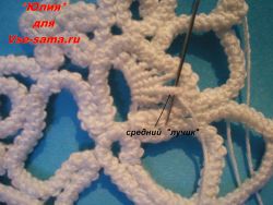 Снова оплетаем и пришиваем Снова оплетаем и пришиваем