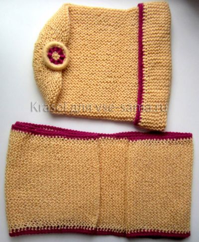 шапочка и снуд шапочка и снуд