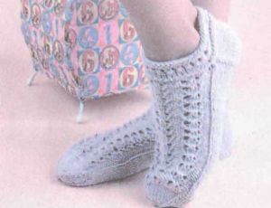 Сиреневые носочки