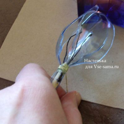 МК - Крокусы из пластиковых бутылок, 4 МК - Крокусы из пластиковых бутылок, 4