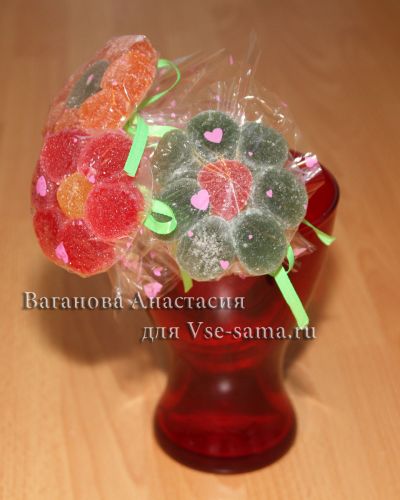 Мастер-класс - Букет из мармелада, фото 13 Мастер-класс - Букет из мармелада, фото 13