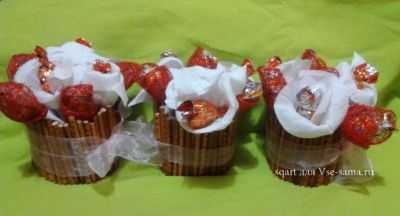 Мастер-класс - Корзинки к 8 Марта, фото 8 Мастер-класс - Корзинки к 8 Марта, фото 8