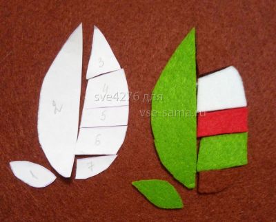вырезаем из фетра вырезаем из фетра