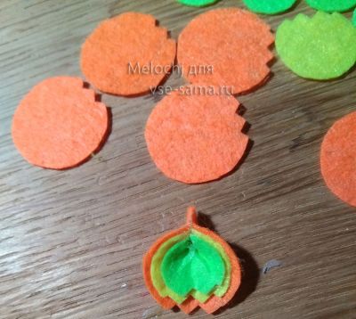 формируем лепестки формируем лепестки