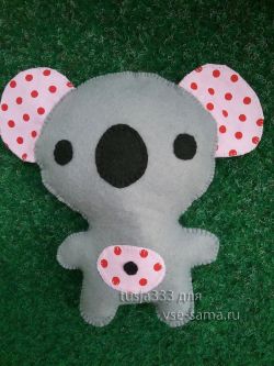 Фетровая панда, фото Фетровая панда, фото
