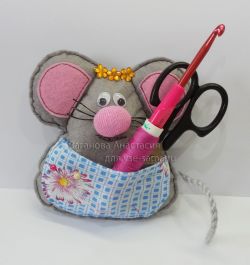 Мышка - помощница рукодельницы, фото Мышка - помощница рукодельницы, фото