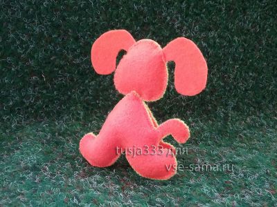 собачка, вид сзади собачка, вид сзади