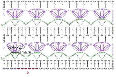 схема узора схема узора