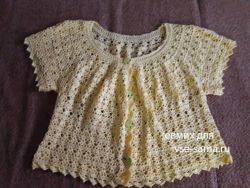 Болеро Солнышко на круглой кокетке, фото Болеро Солнышко на круглой кокетке, фото