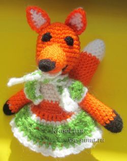 Лисичка для пальчикового спектакля, фото Лисичка для пальчикового спектакля, фото