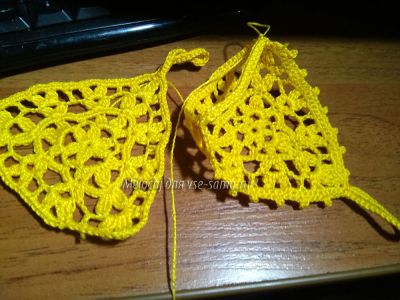 вяжем треугольники вяжем треугольники