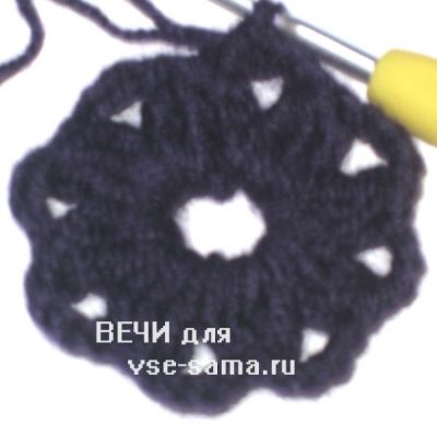 вязание первого ряда салфетки вязание первого ряда салфетки