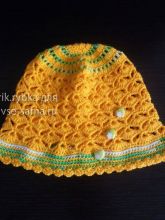 Шапочка Одуванчик, фото Шапочка Одуванчик, фото