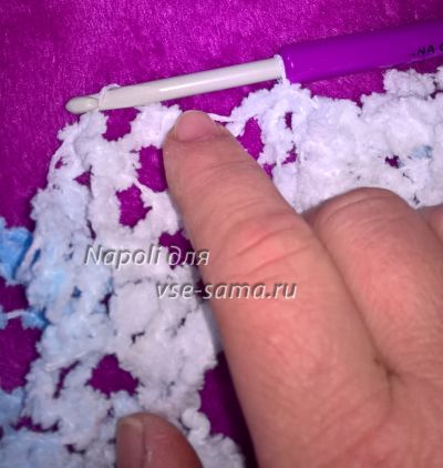 вяжем шарф, продолжение вяжем шарф, продолжение