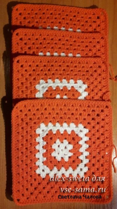 вяжем квадраты вяжем квадраты