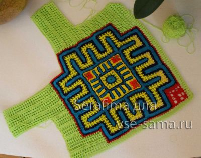 надвязываем боковинки надвязываем боковинки