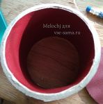 обклеиваем внутри втулки обклеиваем внутри втулки