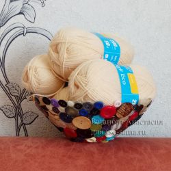 МК - Тарелочка из пуговиц, фото МК - Тарелочка из пуговиц, фото