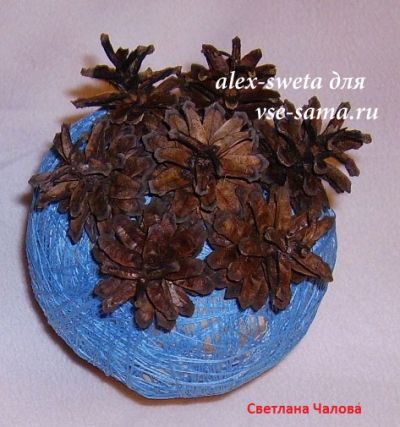 клеим шишки клеим шишки