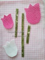 Мастер-класс - Подушка с тюльпанами, тюльпаны Мастер-класс - Подушка с тюльпанами, тюльпаны