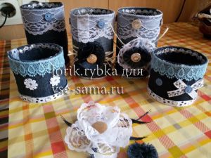 МК - Джинсовый органайзер для школьницы, 4 МК - Джинсовый органайзер для школьницы, 4