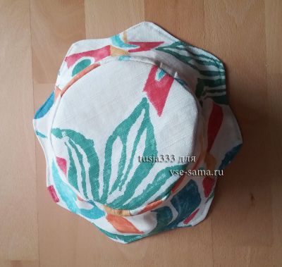 МК - Летняя шляпка Бабочка на цветке, фото 11 МК - Летняя шляпка Бабочка на цветке, фото 11