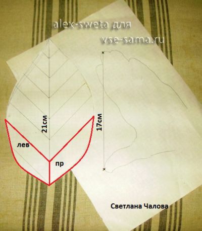 рисуем лист рисуем лист