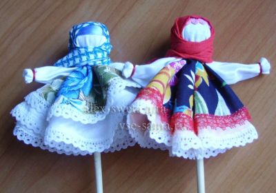 МК - Русская народная кукла Хороводница, 14 МК - Русская народная кукла Хороводница, 14